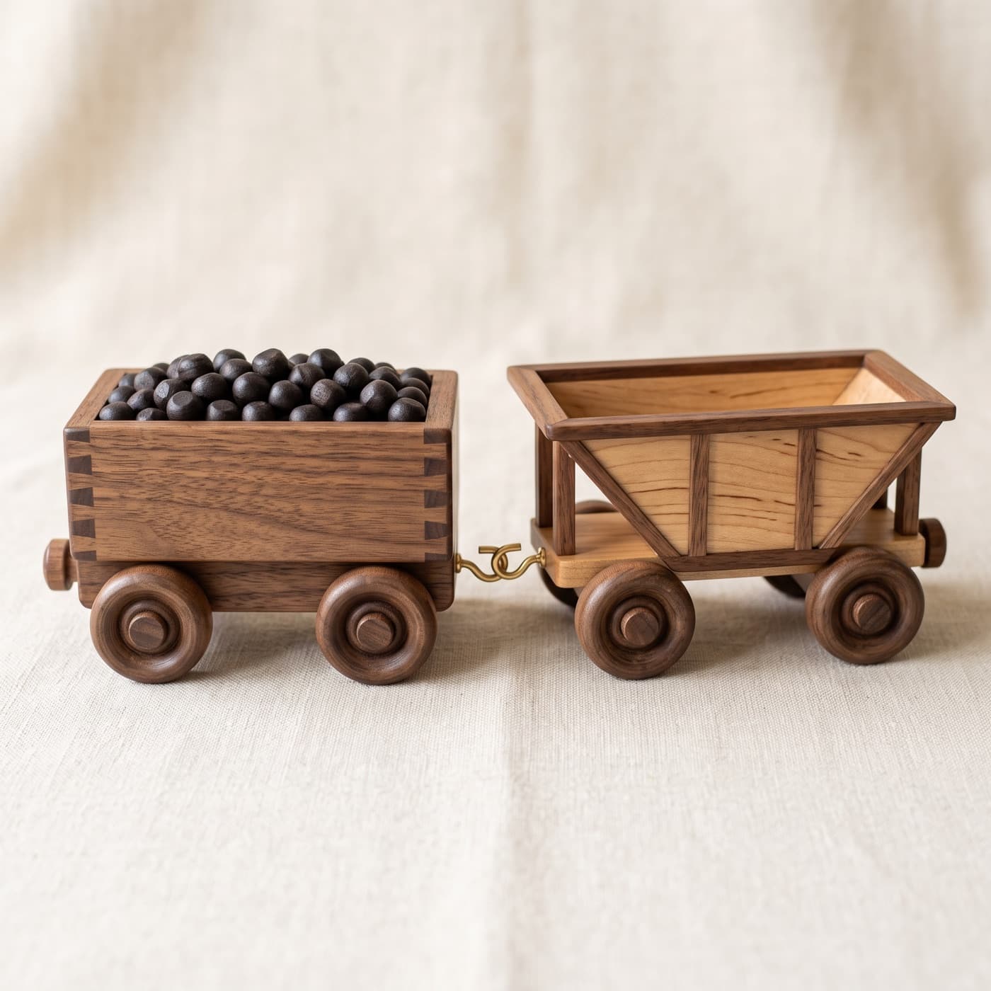 The Collier Pair — Coal Tender & Hopper Car