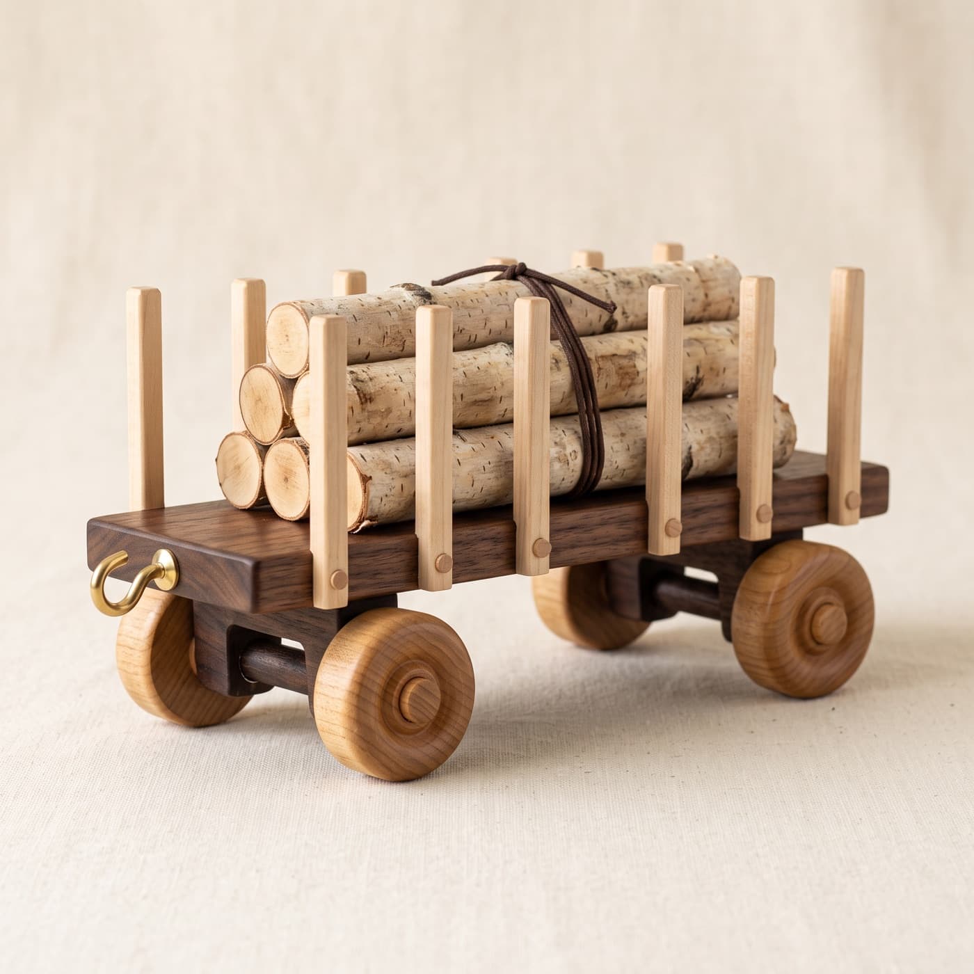 The Timberline — Log Flatcar